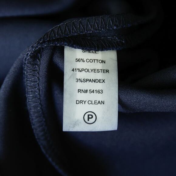 Tommy Hilfiger Navy Blue Cotton Blend  dress size 4 S - Picture 6 of 7